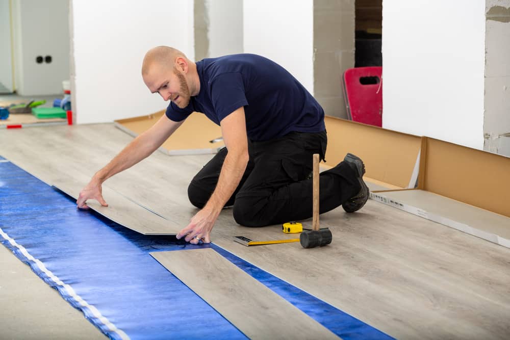Vinyl Plank Flooring, Vapor Barrier Underlayment For Vinyl Flooring