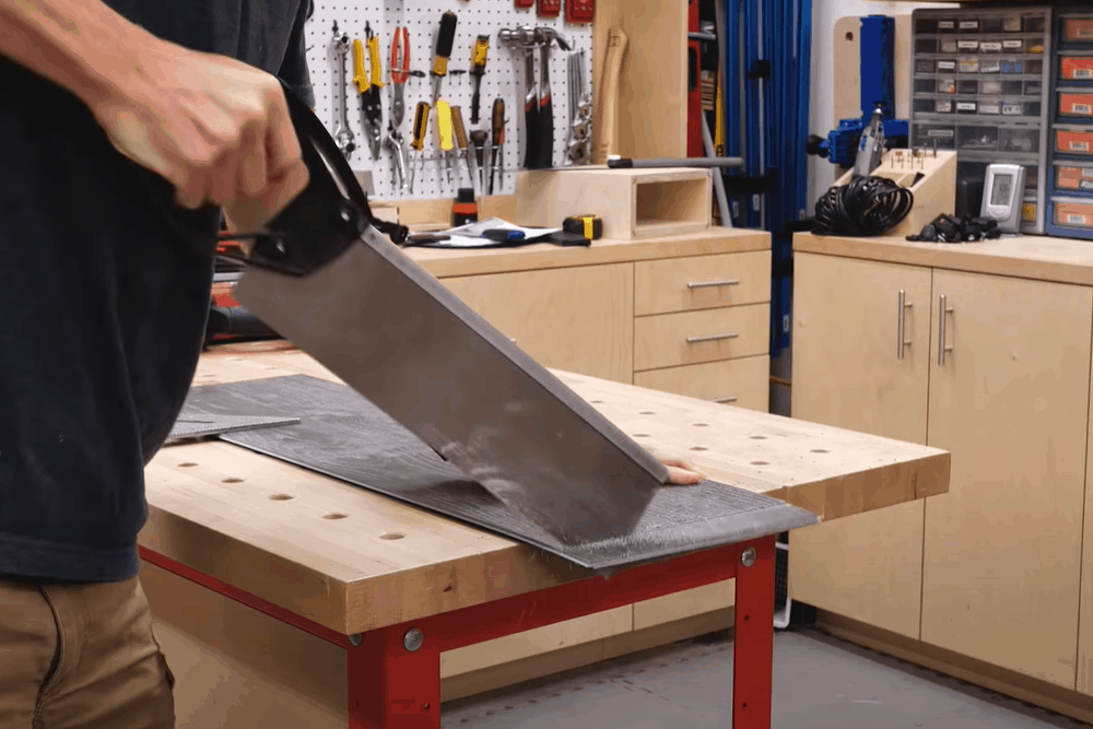 6 Ways To Cut Vinyl Floor Tiles, Can You Cut Tile With A Hand Saw