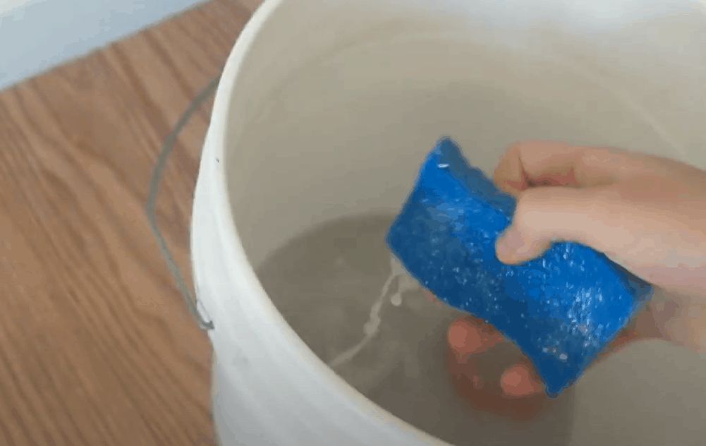 Use a Solution of Water and Mild Detergent