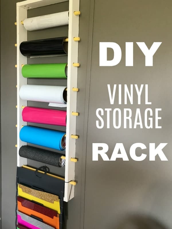 DIY Vinyl Storage Rack for Rolls and Sheets – Daily Dose of DIY