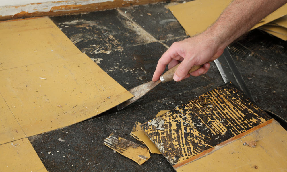 How To Remove Vinyl Floor Tiles From, Vinyl Floor Tile Adhesive Remover