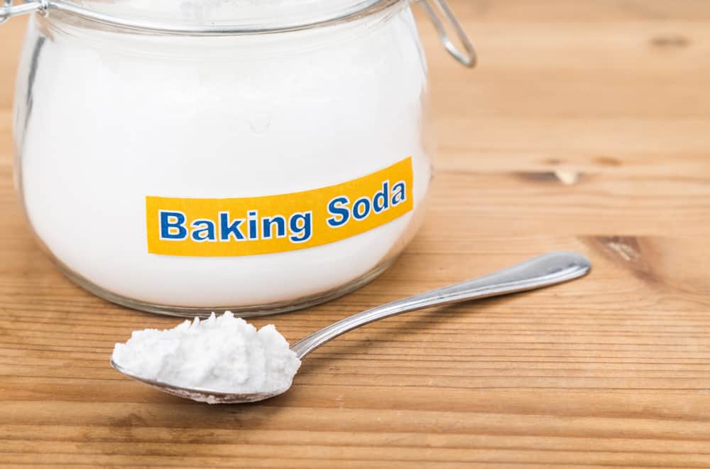 Clean your floors with baking soda