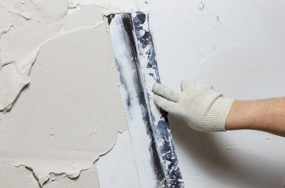 Repair any imperfections on your stucco