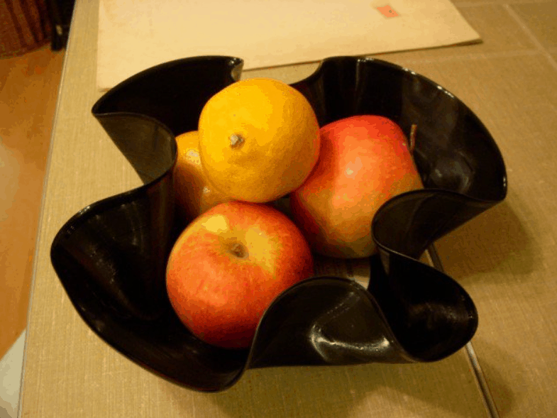 Vinyl Fruit Bowl