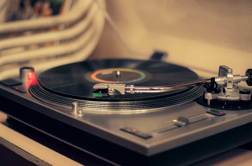 What are used to play vinyl records