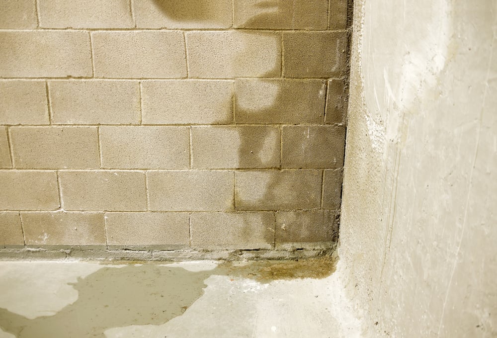 Basement Leaks Where Wall Meets Floor
