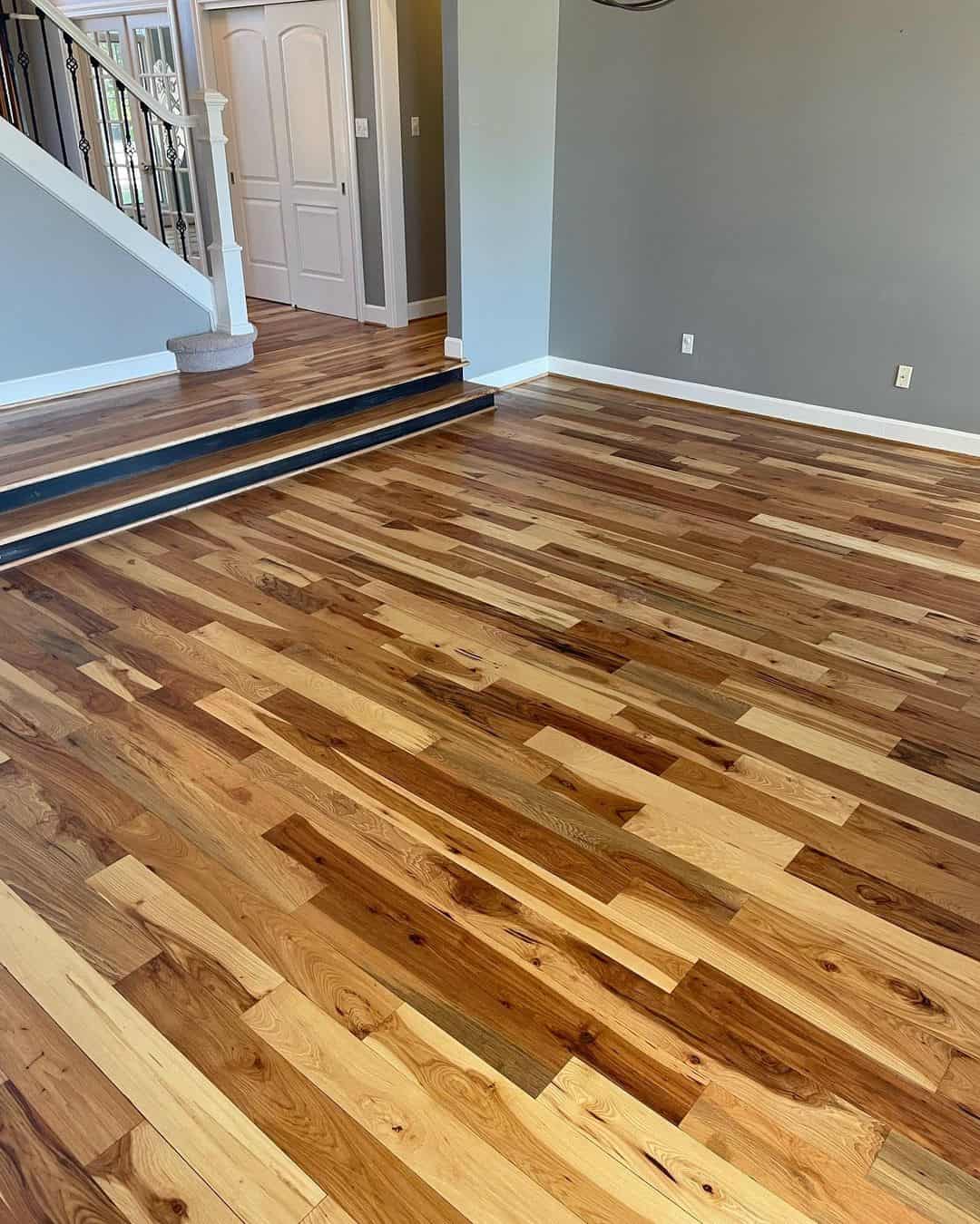 What are the pros and cons of hickory flooring