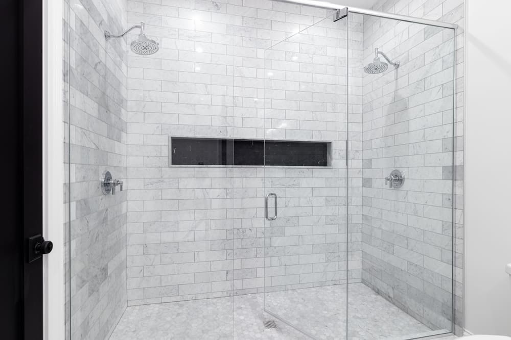 shower pan vs tile floor